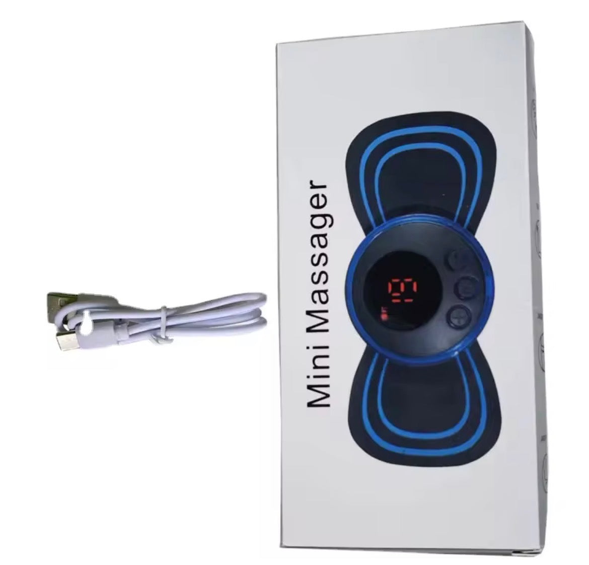 Masajeador Eléctrico Portátil USB Cuello Espalda Cervical