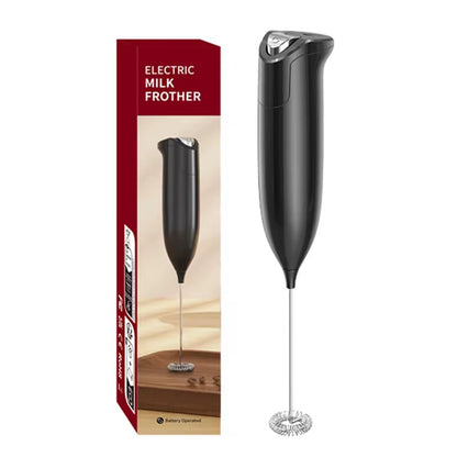 Revolvedor Portátil Mini Batidor Eléctrico Con Soporte Café