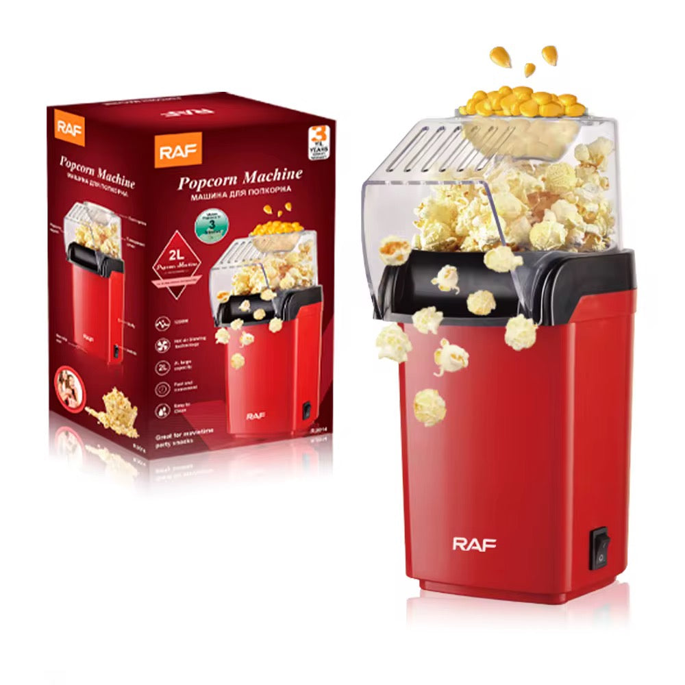 Máquina Para Cabritas RAF  1200w Popcorn Color Rojo