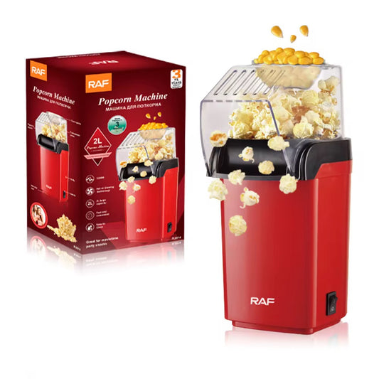 Máquina Para Cabritas RAF  1200w Popcorn Color Rojo