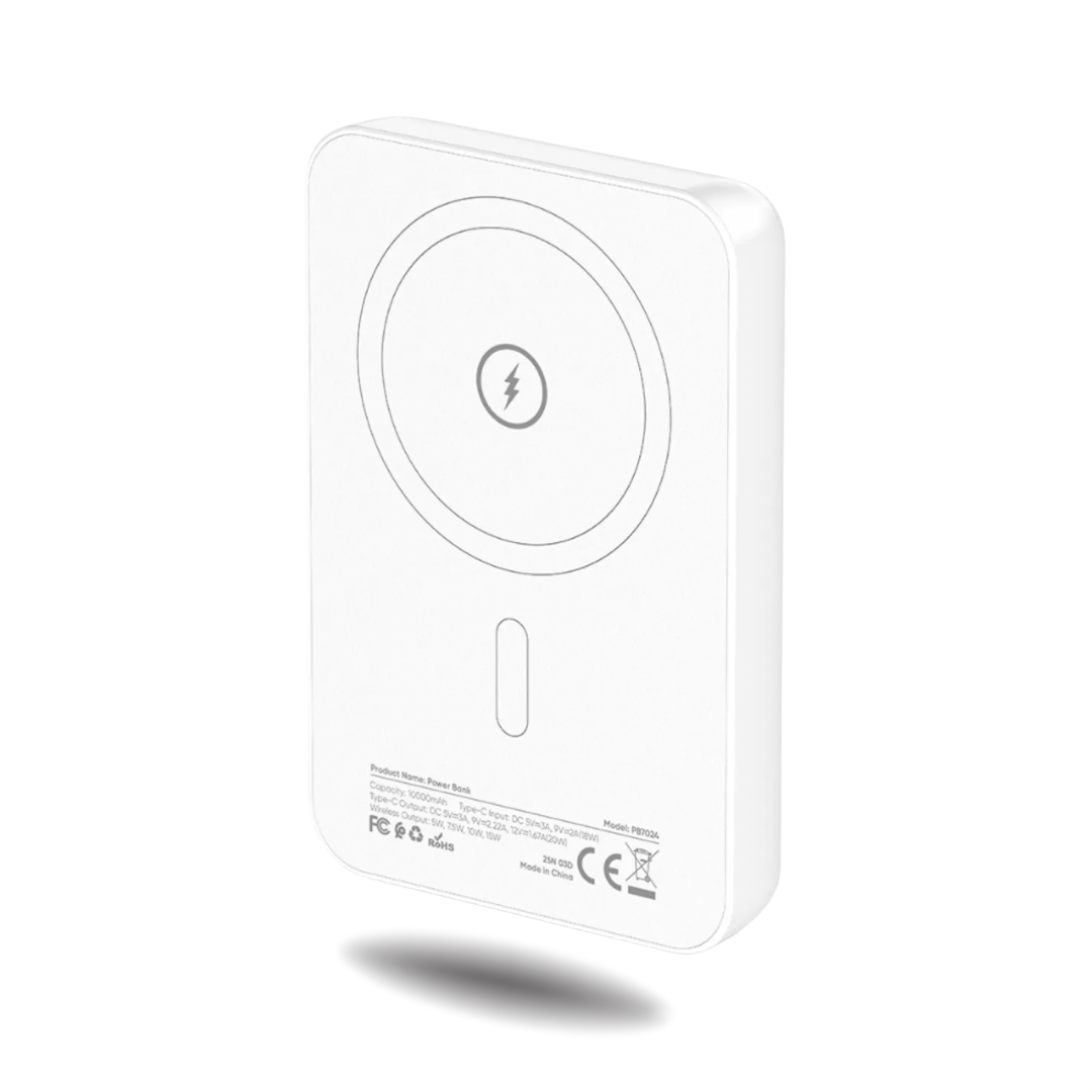 Cargador Inalámbrico Magnético Vidvie PB7024 10000mAh