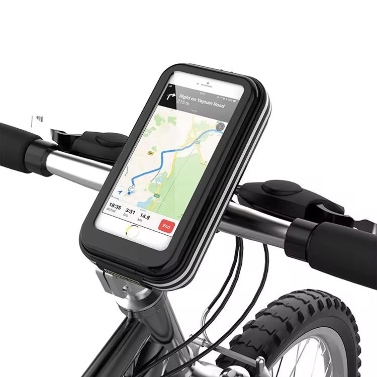 Porta Celular Moto Impermeable Touch Soporte Bicicleta