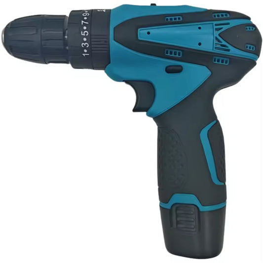 Kit Taladro Inalámbrico 18 Volt 24 Piezas + 2 Baterías