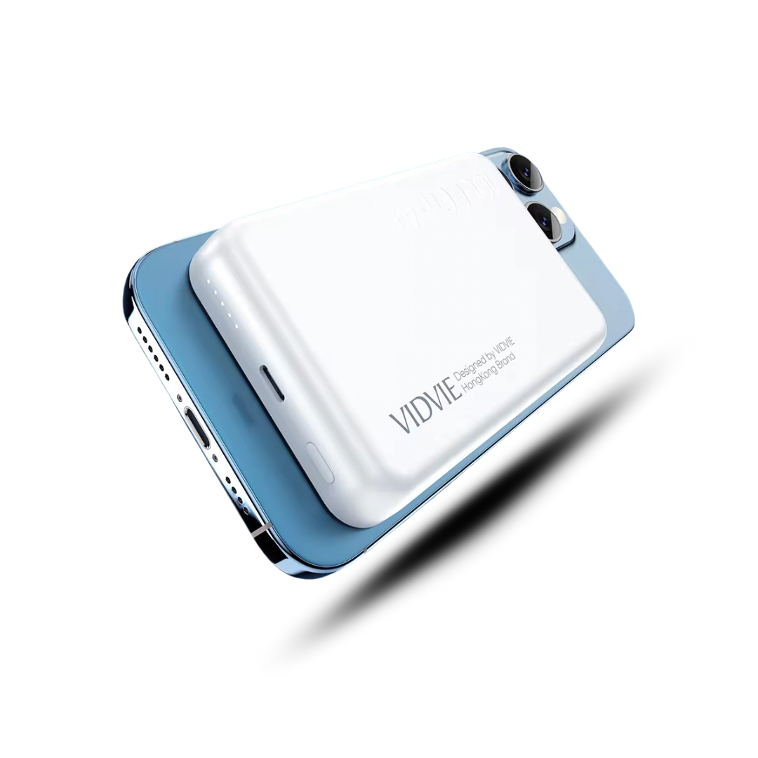 Cargador Inalámbrico Magnético Vidvie PB7024 10000mAh