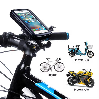 Porta Celular Moto Impermeable Touch Soporte Bicicleta