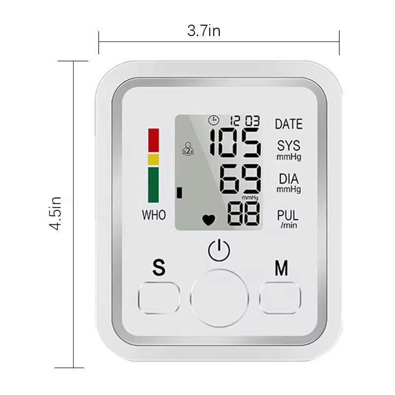 Tensiómetro Digital De Brazo Blanco