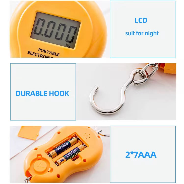 Balanza Digital Portátil para Equipaje 50 kg