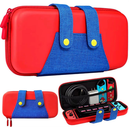 Bolso Estuche Protector Nintendo Switch Alta Resistencia Rojo