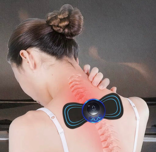Masajeador Eléctrico Portátil USB Cuello Espalda Cervical