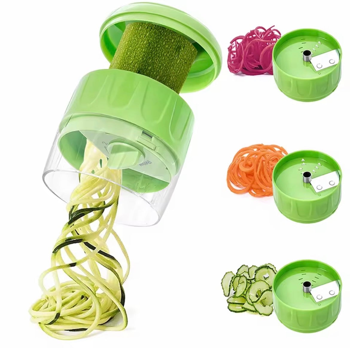 Cortador De Verduras En Zucchini Espiral Manual